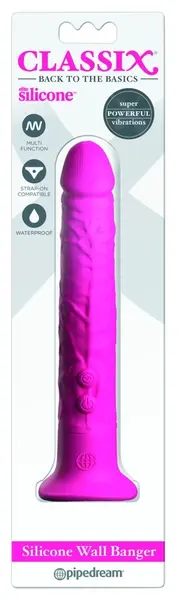 Pipedream Classix Wall Banger 2.0 Flexible Vibrator with Suction Cup 19.1cm