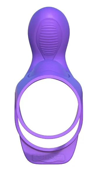 FCR Ultimate Couples Cage Silicone Intimate System with Vibrations Black