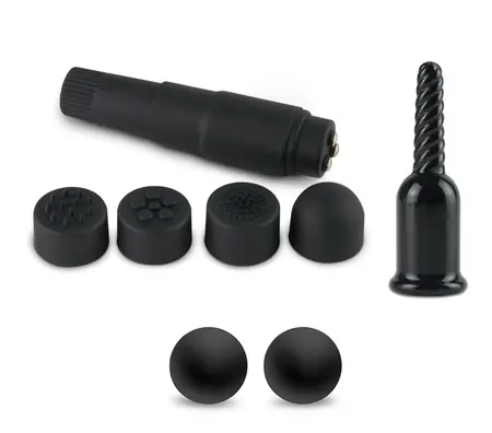 FFSLE Ultimate Bondage Kit 10-delni set sa dodacima crni