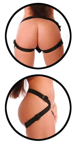 FFS First Timers Strap-On Set Adjustable Harness & Suction Cup 15cm