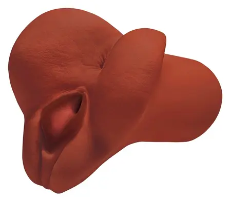 PDX Plus intimni ručni sistem Dual Channel Fanta Flesh 16,5 cm