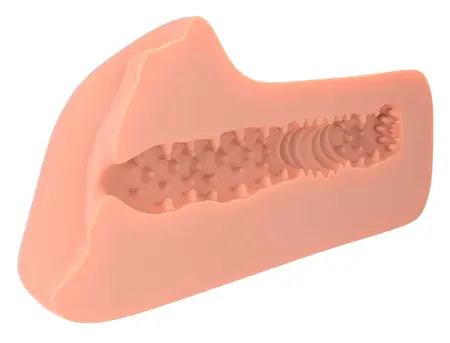 PDX Plus PP Intimate Sleeve with Stimulating Texture 13.6 cm