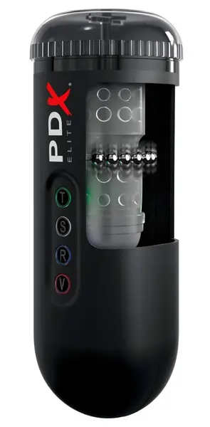 PDX Elite Moto Blower Automatski intimni uređaj crni 22.5cm