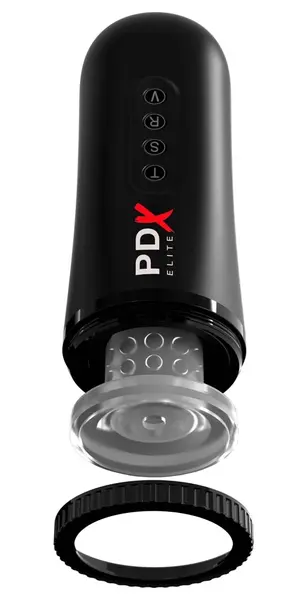PDX Elite Moto Blower Automatski intimni uređaj crni 22.5cm