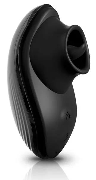 SRC Silicone Rim Joy Intimate Vibrator with Warming System 13cm Black