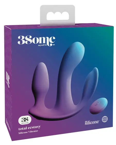 Pipedream Threesome Intimate Stimulation System with Remote Control