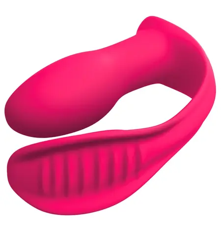 Pipedream Threesome Double Ecstasy Remote Silicone Dual Stimulator 14.1cm