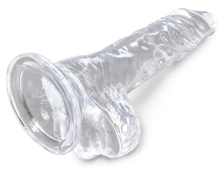 King Cock KCC 4 Compact Intimate Model with Suction Base 10.2cm TPE