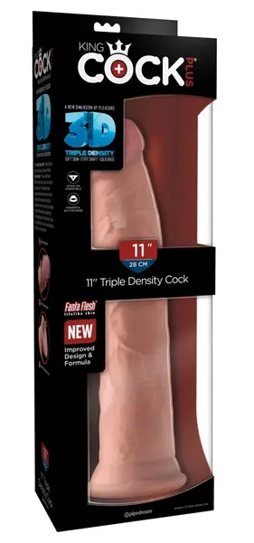 King Cock Plus KCP 11 Triple Density Intimate Machine 29.2 cm TPE Beige