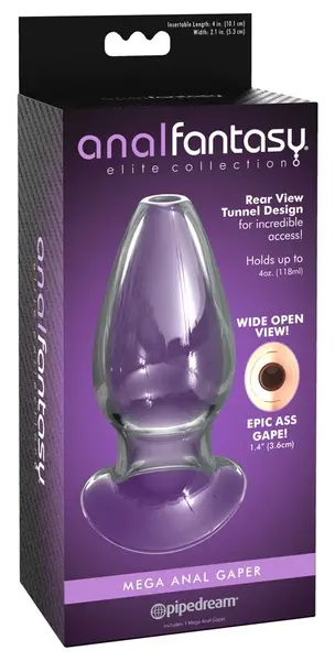 AFE Mega Anal Gaper stakleni model providni 12.2 cm 118 ml