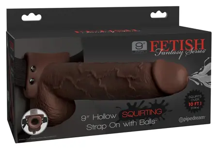 Fetish Fantasy Series FF9 Hollow Strap-On with Fluid Dispensing System 25cm