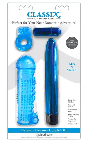California Exotic Ultimate Pleasure Couples Kit 4-delni set sa više brzina