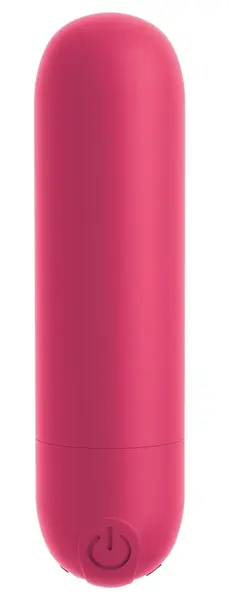 OMG! Bullets #Play B Mini Rechargeable Vibrating Device, 10 Modes, Purple