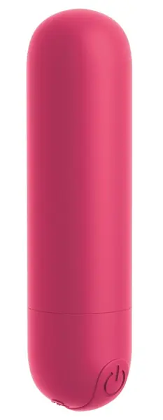 OMG! Bullets #Play B Mini Rechargeable Vibrating Device, 10 Modes, Purple