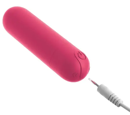 OMG! Bullets #Play B Mini Rechargeable Vibrating Device, 10 Modes, Purple