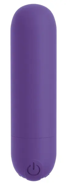 OMG! Bullets Play Vibrating Mini Device 10 Modes Purple 7.9 cm