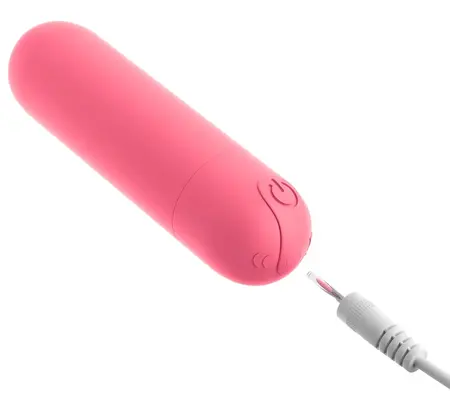 OMG! Bullets Play B Compact 10-Mode Rechargeable Vibrating Device Purple
