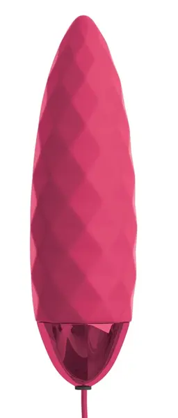 OMG! Bullets Fun Intense 20-Mode Silicone Vibration Device Pink 7.6cm