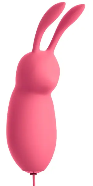 OMG! Bullets Vibrating Mini Device with Rabbit Ears, 20 Modes, Pink