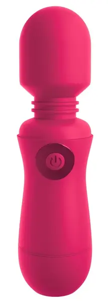 OMG! Wands #Enjoy Vibrating Wand Intimate Massager, 7 Modes, Purple