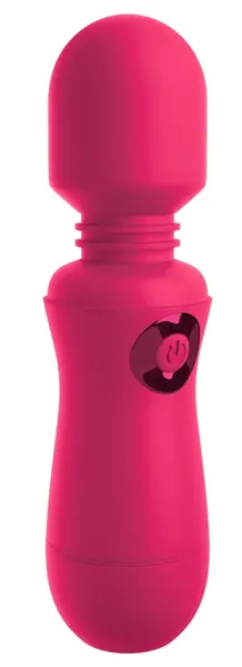 OMG! Wands #Enjoy Vibrating Wand Intimate Massager, 7 Modes, Purple