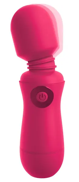 OMG! Wands #Enjoy Vibrating Wand Intimate Massager, 7 Modes, Purple