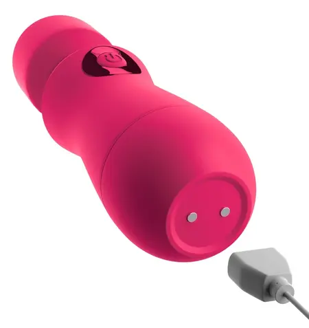 OMG! Wands #Enjoy Vibrating Wand Intimate Massager, 7 Modes, Purple