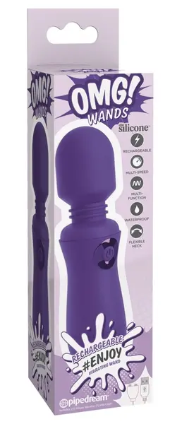 OMG! Wands #Enjoy Rechargeable Multifunctional Massage Wand 15.2cm