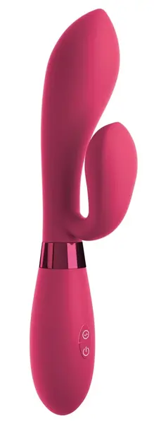 OMG! Mood Silicone Dual-Motor Intimate Device, Violet, 21.2 cm