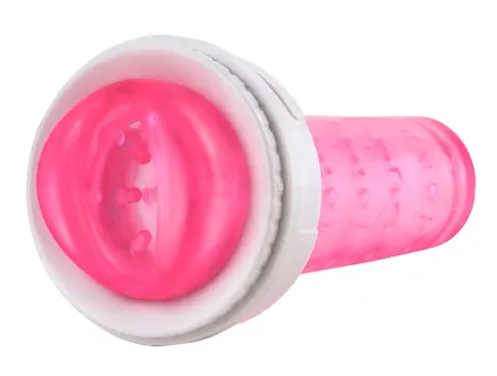 Pipedream Roto-Bator White/Pin Rotating Intimate Device 24.1cm