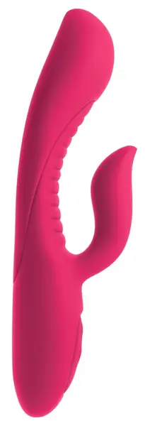 Ultimate Rabbits No.2 Pink Dual-Motor Silicone Model 22.2 cm