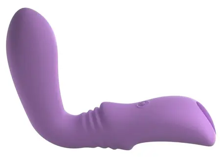 FemmeFunn Flexible Intimate Massager Rechargeable Purple 18.5cm