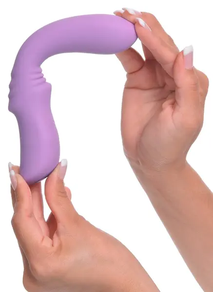 FemmeFunn Flexible Intimate Massager Rechargeable Purple 18.5cm