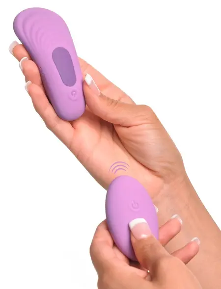 Fifty Shades of Grey Please Her Silicone Lay-On Massager with Remote 9cm
