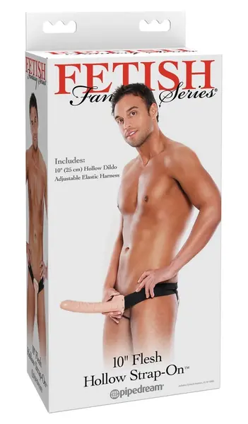 Pipedream Fetish Fantasy Series Hollow Strap-On Light 25cm Podesivi