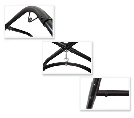 FFS Fantasy Swing Stand Steel Frame Height 203 cm Width 168 cm