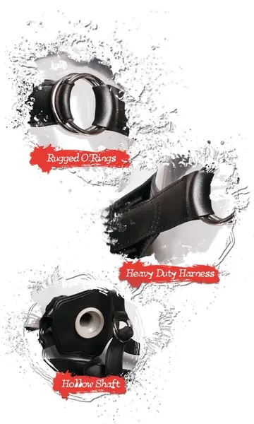 Fetish Fantasy Elite Hollow 12 Strap-On Adjustable System 30.5cm Light