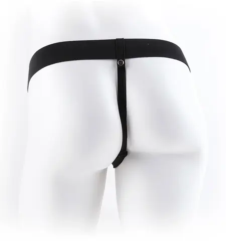 Fetish Fantasy Series 7 Vibro Hollow Adjustable Strap-On 18.9cm Beige