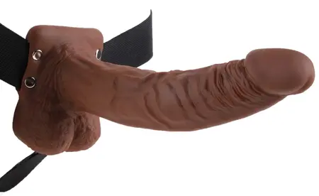 Fetish Fantasy Series 9” Hollow Strap-On sa Podesivim Pojasom, PVC