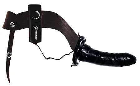 FFSFHOH Vibrirajući Hollow Strap-On Sistem sa Podesivim Pojasom 17cm
