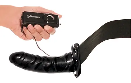 FFSFHOH Vibrirajući Hollow Strap-On Sistem sa Podesivim Pojasom 17cm