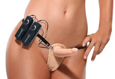 FFS Super Penetrix Double Strap-On System Adjustable Black 15 cm