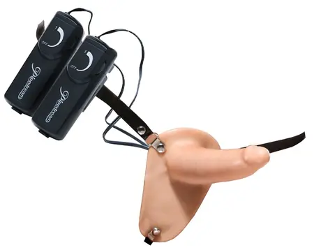 FFS Super Penetrix Double Strap-On System Adjustable Black 15 cm