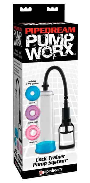 Pump Worx Trainer Pump System - Adjustable Vacuum Exercise Kit, 22 cm
