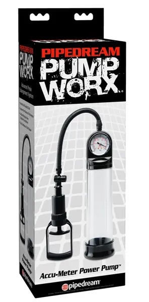 Pipedream Accu-Meter Power Pump Intimate Training Cylinder 28.5cm