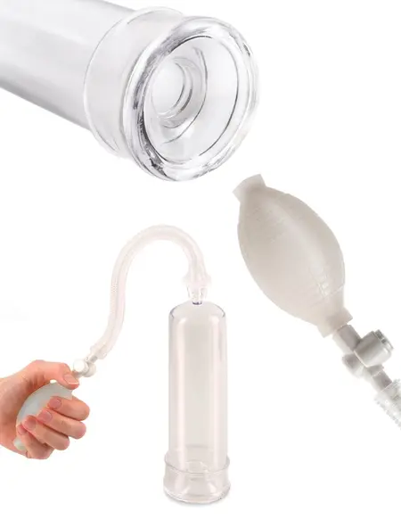 Pipedream Pump Worx Početna Power Pump Transparentna 19cm