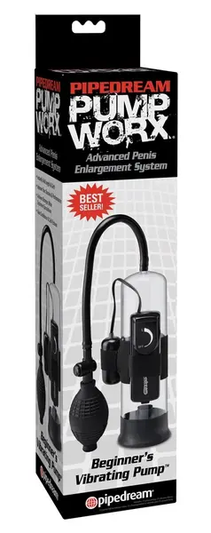 Pipedream Početna Vibrirajuća Pumpa Transparentna 22cm Multi-Brzinski Sistem