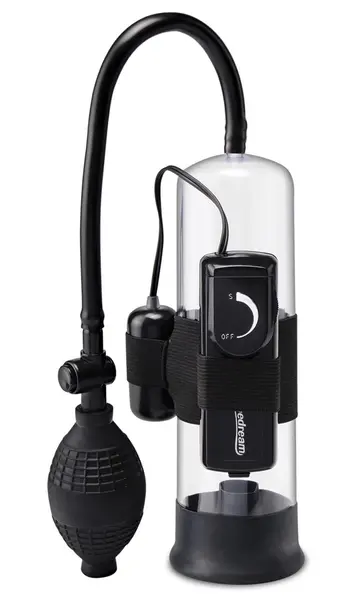 Pipedream Početna Vibrirajuća Pumpa Transparentna 22cm Multi-Brzinski Sistem