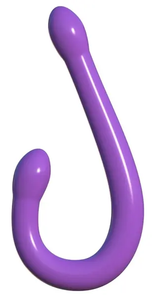 Pipedream Classix Double Whammy Flexible Dual-Ended Model Purple 44cm