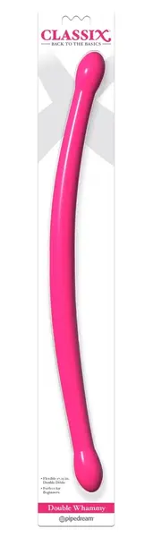 Classix Double Whammy Pink Flexible Intimate Device 43.8 cm PVC